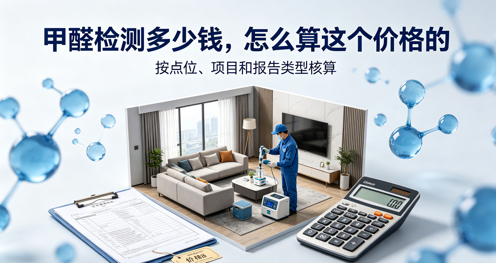甲醛检测多少钱，怎么